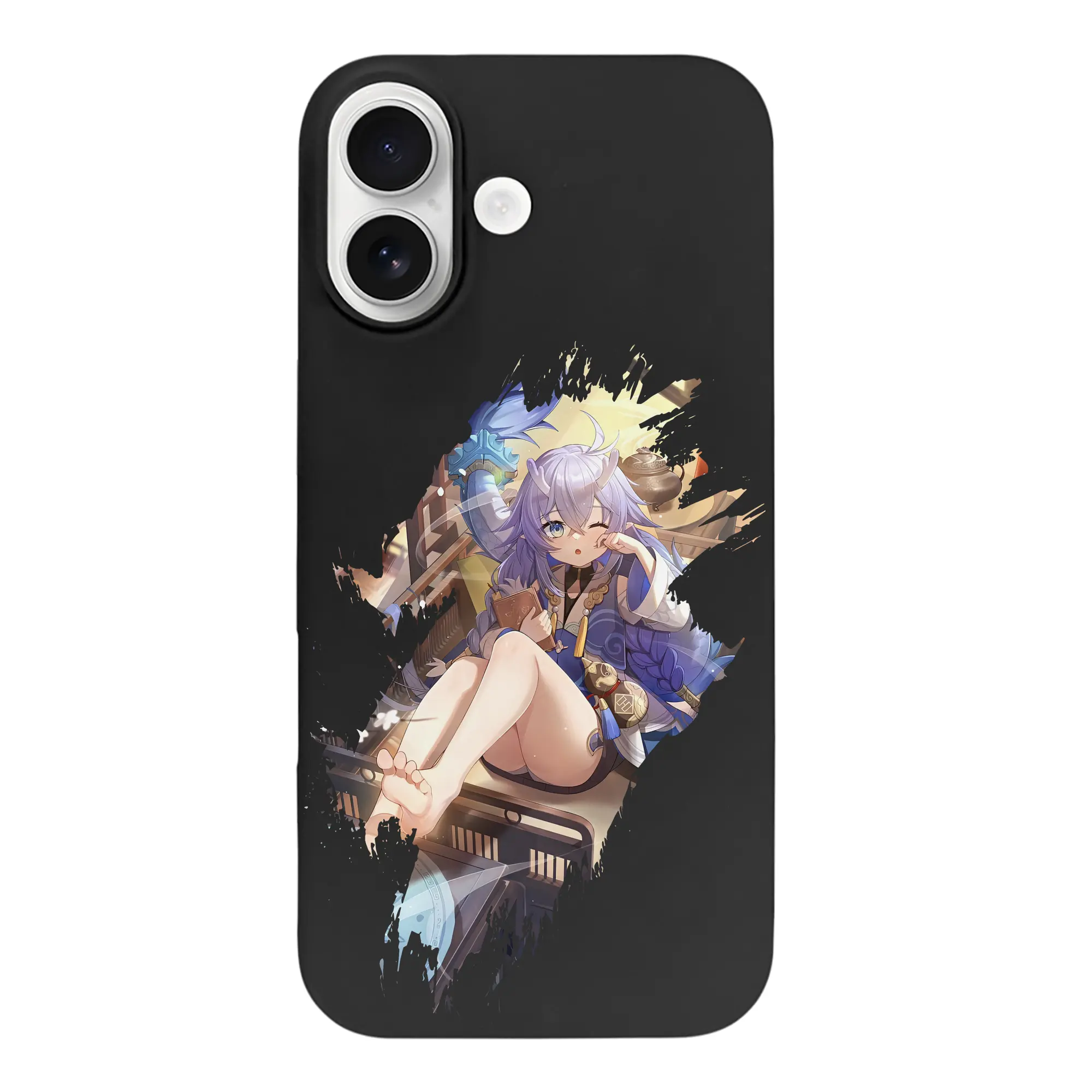 崩壊：スターレイル グッズ 白露 - iPhone 17 シリーズ シリコンケース 薄型 耐衝撃 指紋防止 ソフトタッチカバー 精密フィット 傷防止 保護ケース iPhone 17/17 Air/17 Pro/17 Pro Max 対応